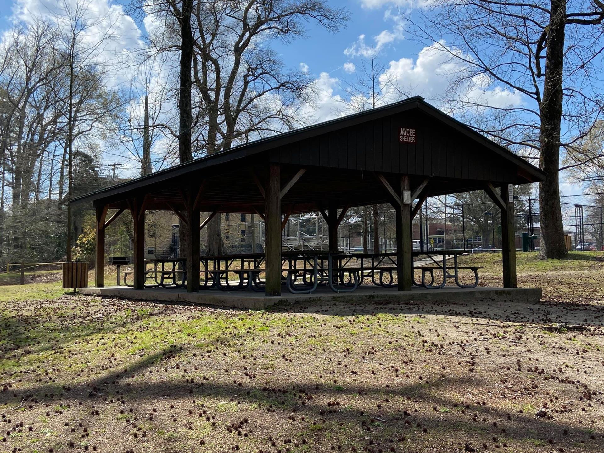 Jaycee Shelter at Elm St. Park